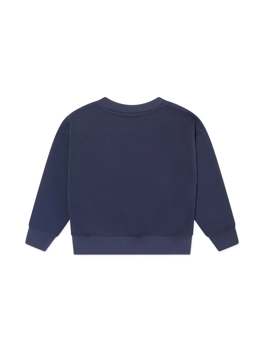 POLO RALPH LAUREN KIDS logo-embroidered sweatshirt - Blauw