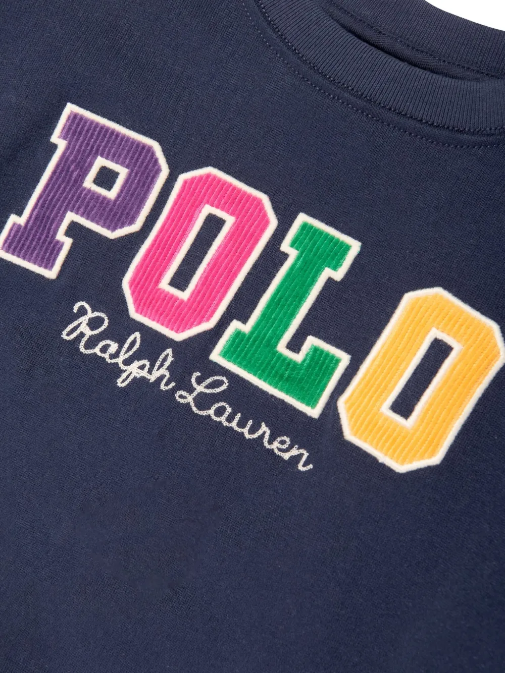 POLO RALPH LAUREN KIDS Sweater met geborduurd logo Blauw