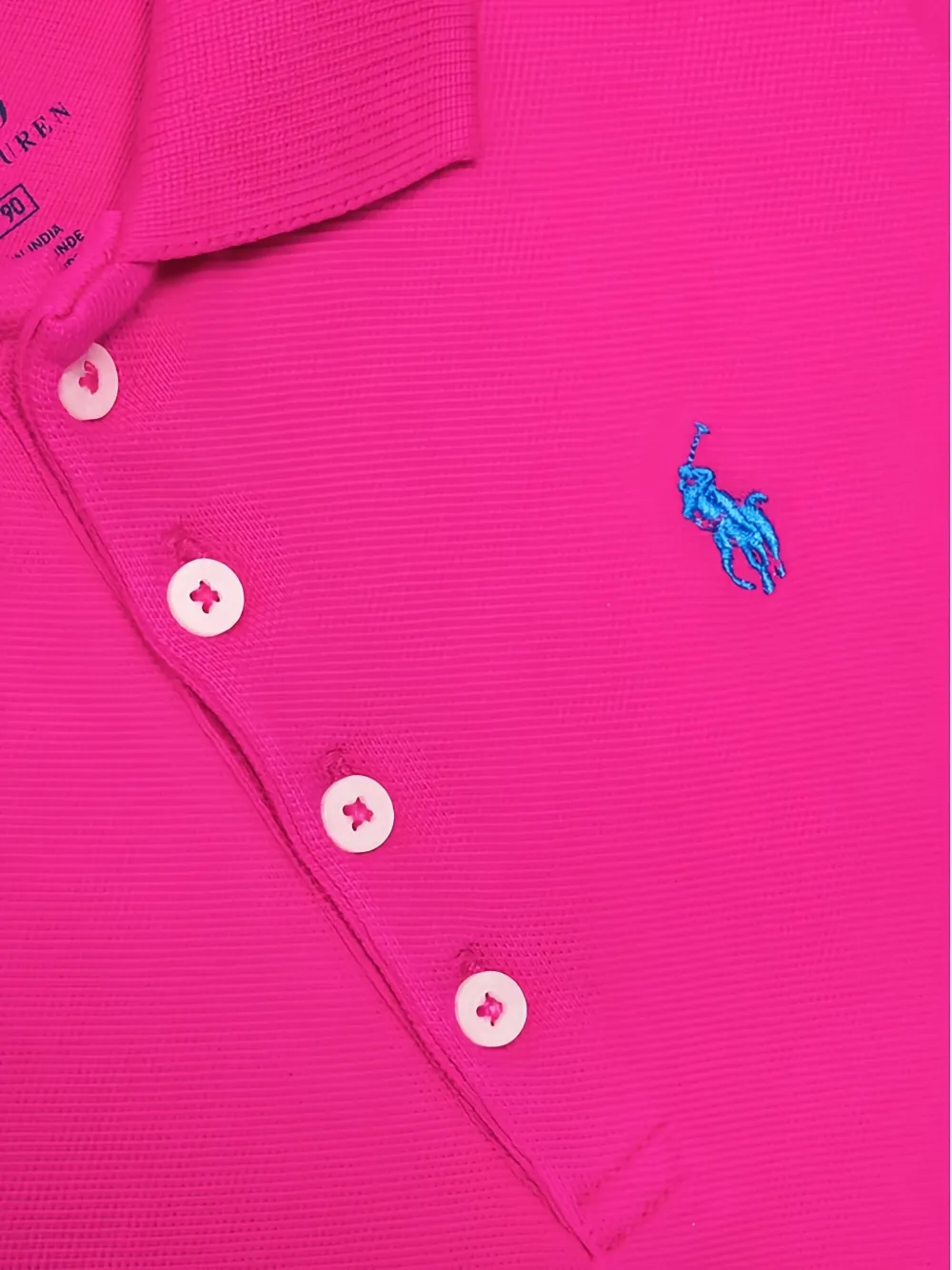 POLO RALPH LAUREN KIDS Poloshirt met print Roze