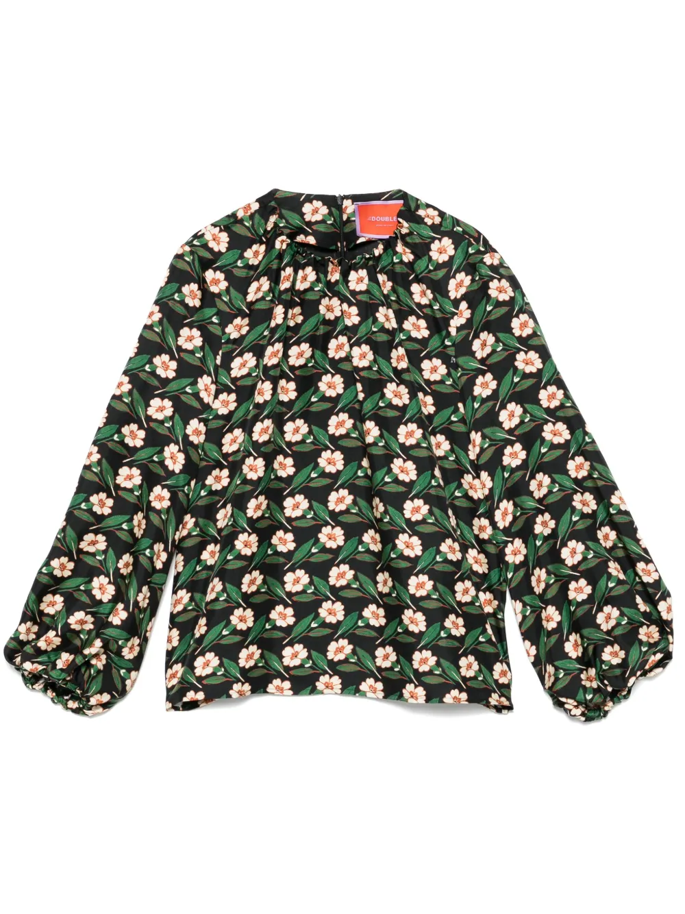 La DoubleJ Charming blouse Zwart