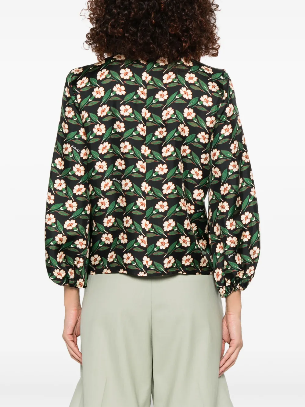 La DoubleJ Charming blouse Zwart