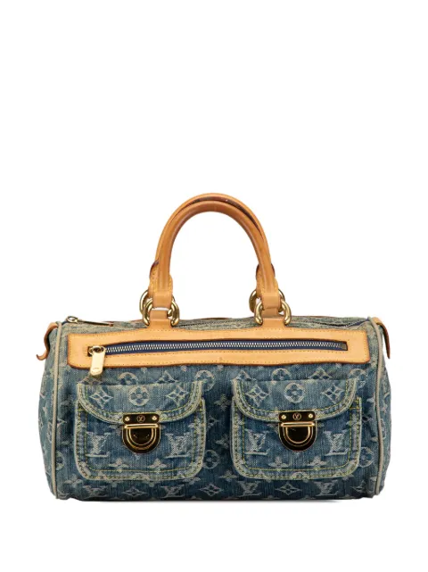 Louis Vuitton Pre-Owned 2006 Monogram Denim Neo Speedy 30 boston bag WOMEN