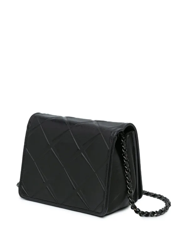 CHANEL Pre-Owned 2016-2017 カーフスキン プロペラ フラップ