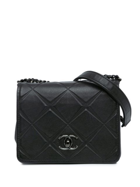 HOT SALE CHANEL 2016-2017 Mini Calfskin Propeller Flap crossbody bag Women