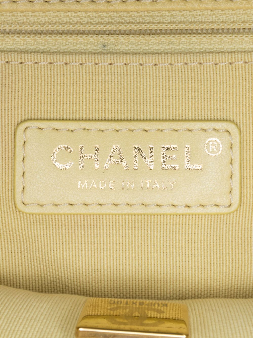 CHANEL 2021-2024 Small Caviar Chain Melody Flap crossbody bag Women