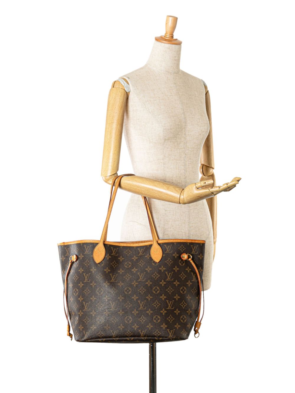 Louis Vuitton Pre-Owned 2010 Monogram Neverfull MM tote bag - Bruin