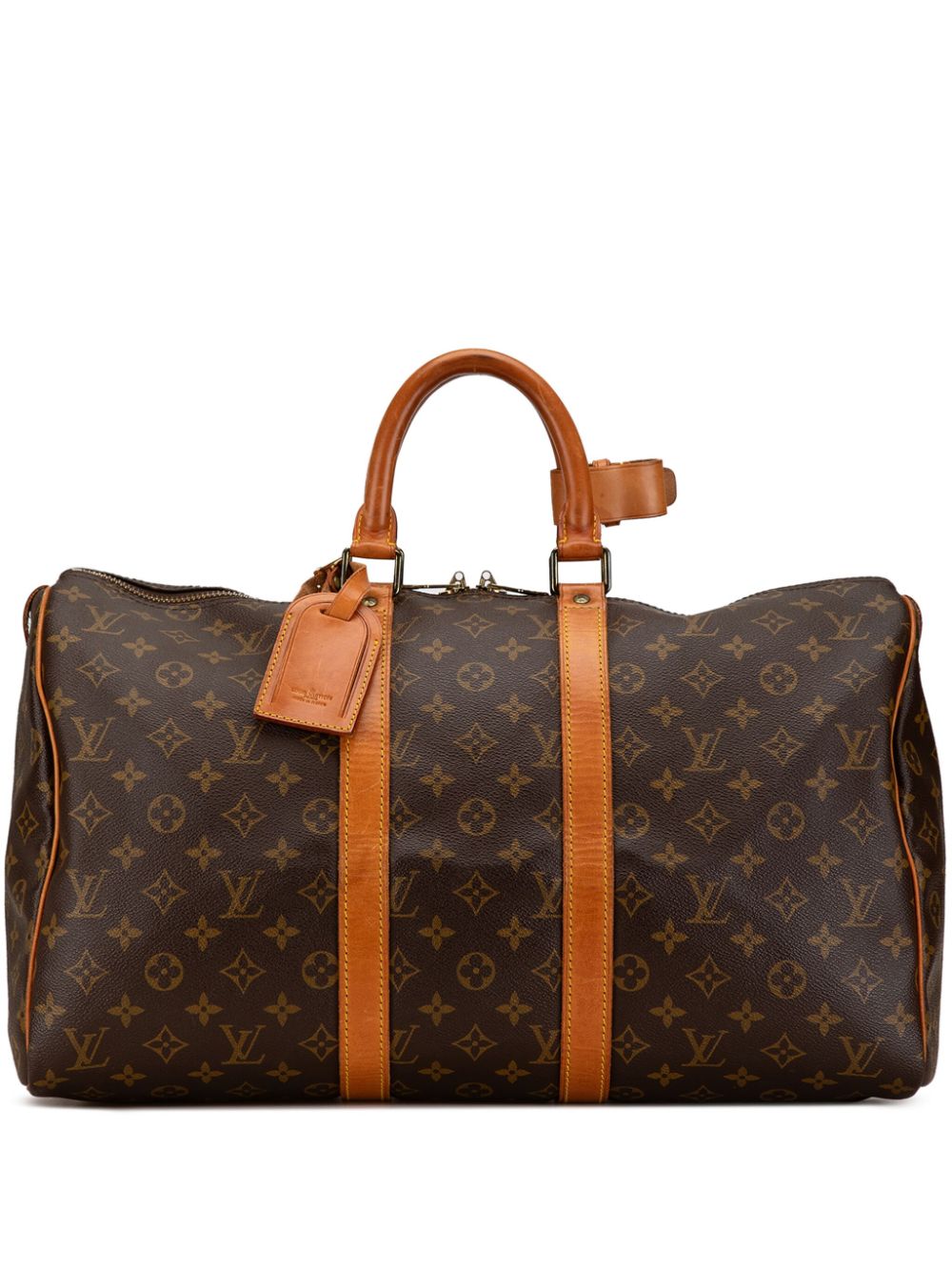 Louis Vuitton Pre-Owned 1980s Monogram Keepall 45 travel bag - Brown