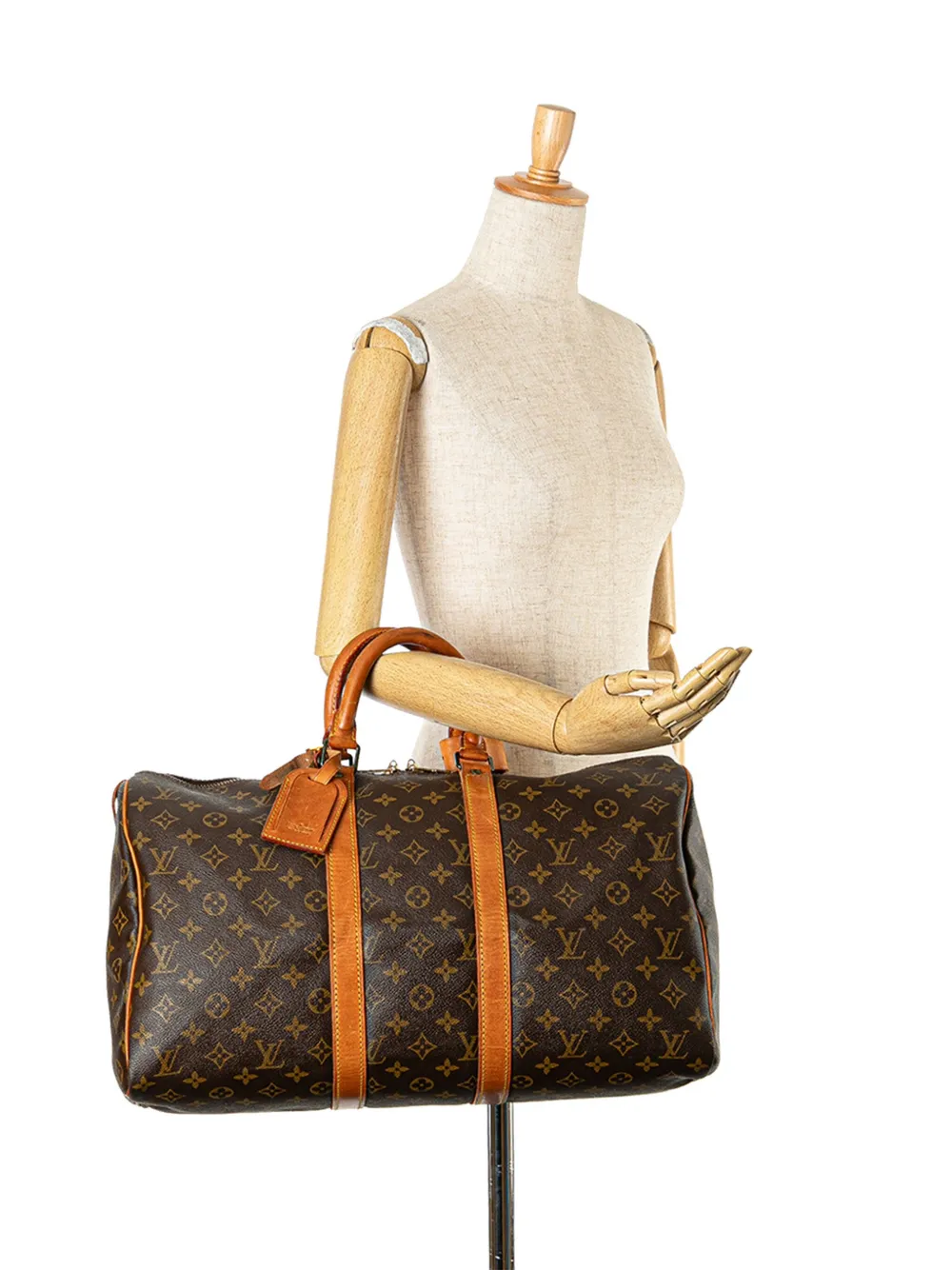 Affordable Louis Vuitton Pre-Owned 1980s Monogram Keepall 45 travel bag WOMEN