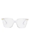 Dolce & Gabbana Eyewear translucent glasses - White