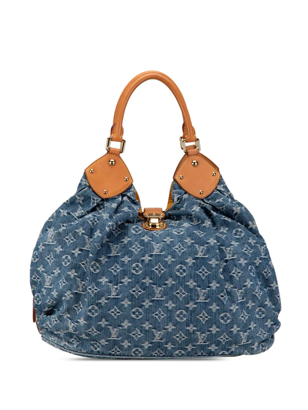 Affordable Louis Vuitton Pre-Owned 2007 Monogram Denim Mahina XL hobo bag WOMEN