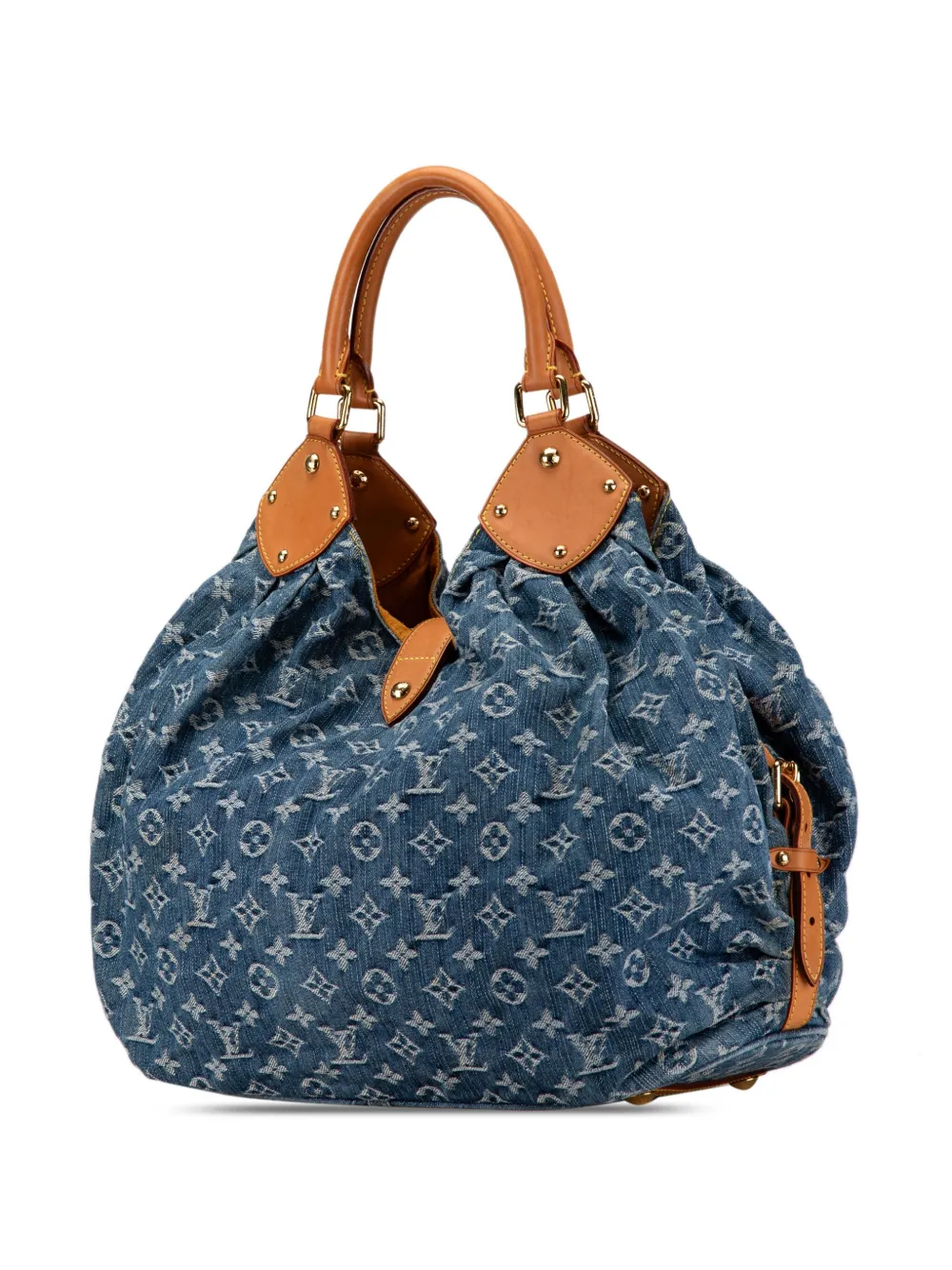 Affordable Louis Vuitton Pre-Owned 2007 Monogram Denim Mahina XL hobo bag WOMEN