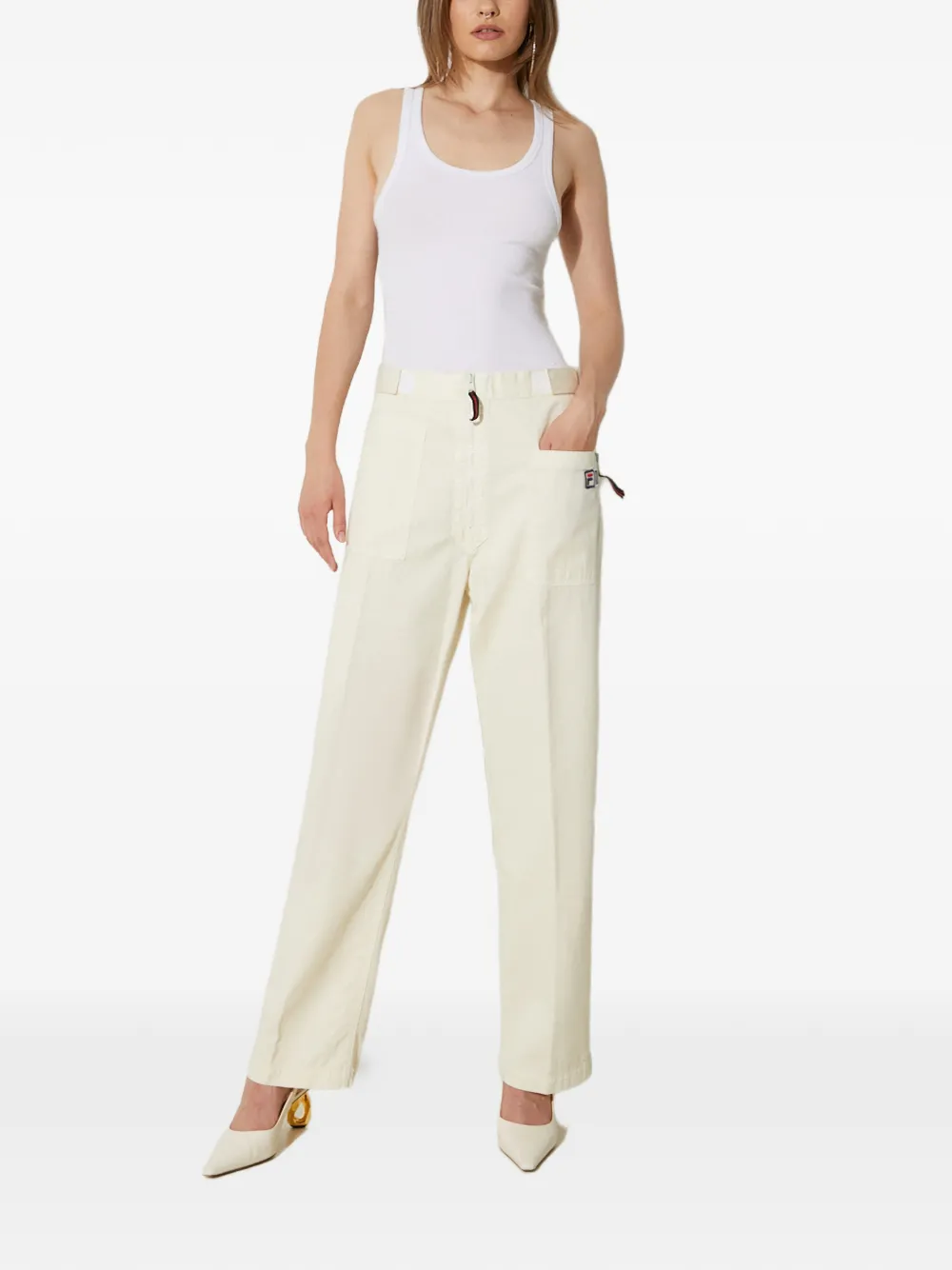  Fila Patch-pocket Trousers - Neutrals 