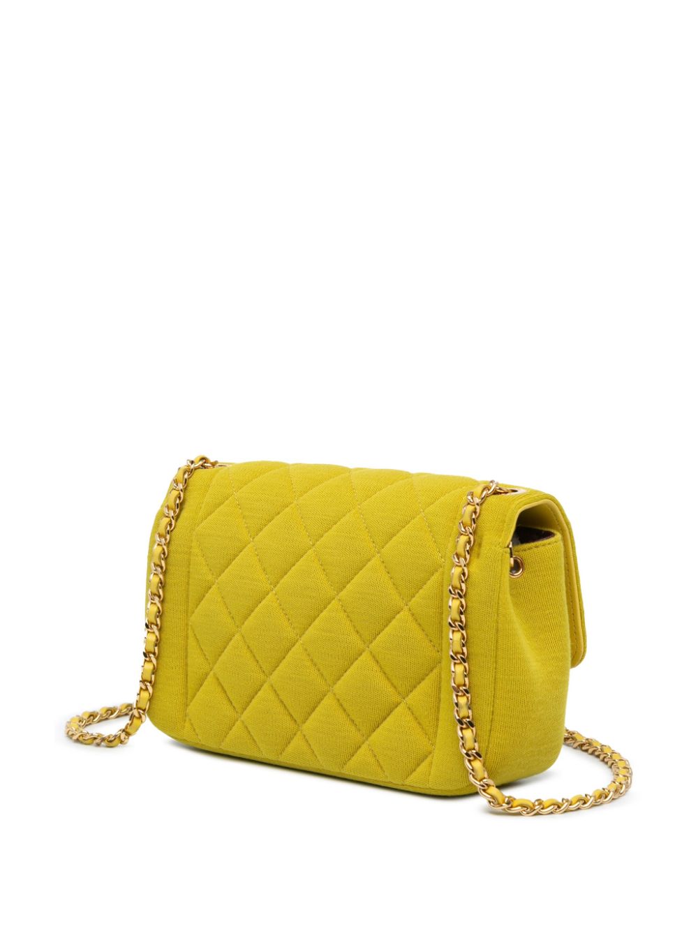 CHANEL 2014 Mini Jersey Chic With Me Flap crossbody bag Women