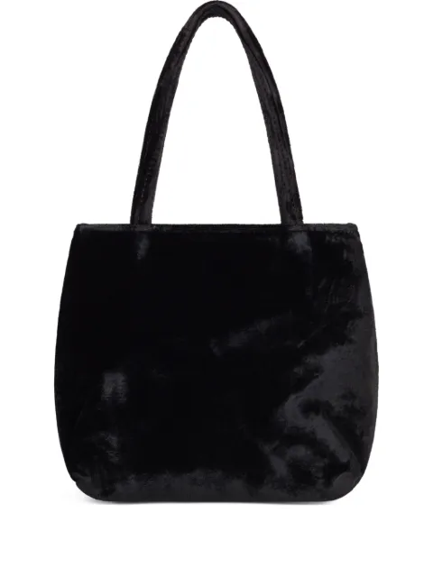 Hai little velvet tote bag