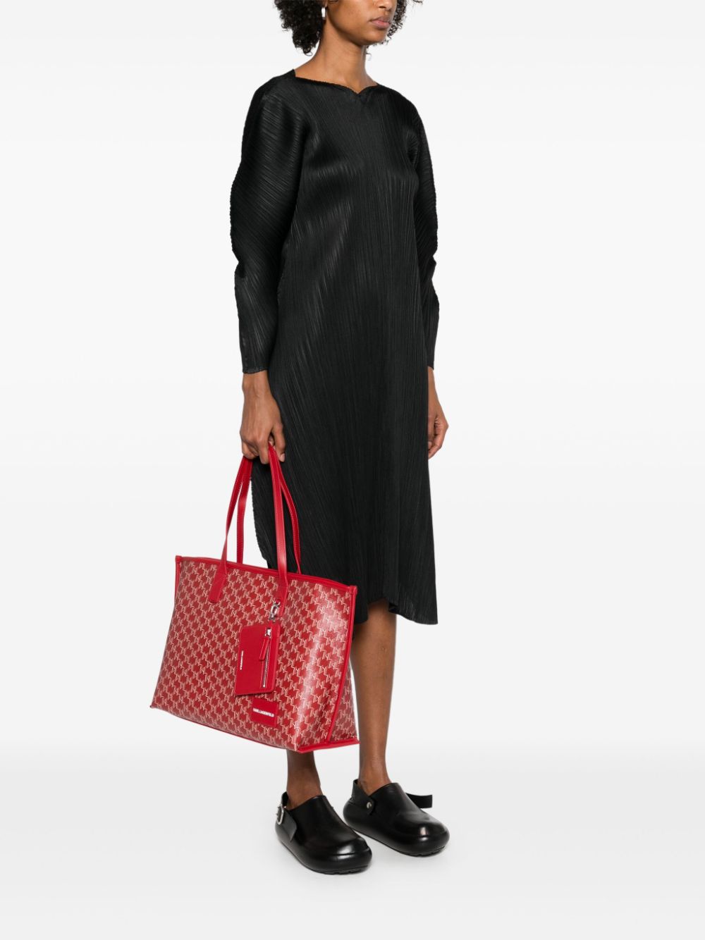 Karl Lagerfeld K/Voyage tote bag - Rood