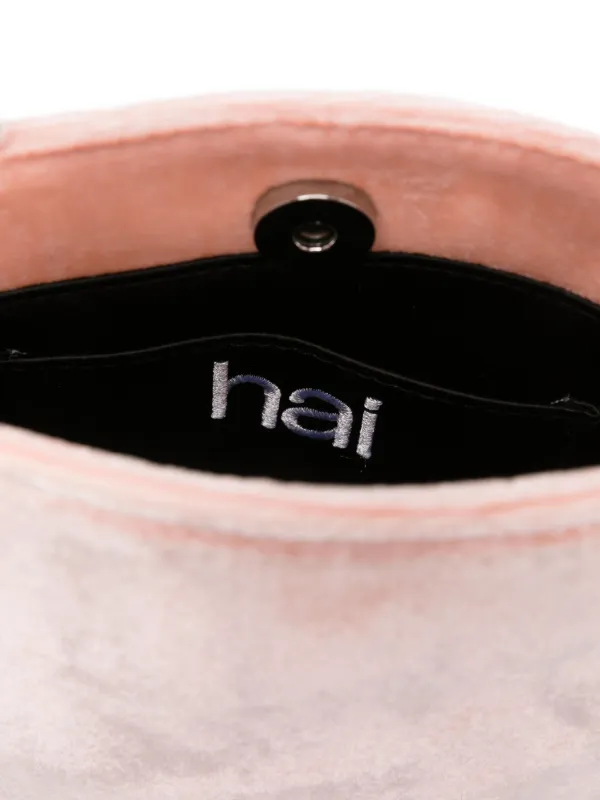 Hai ハンドバッグ シルク ピンク hai（ファッション） ハンドバッグ 「hai」Little Silk/Velvet
