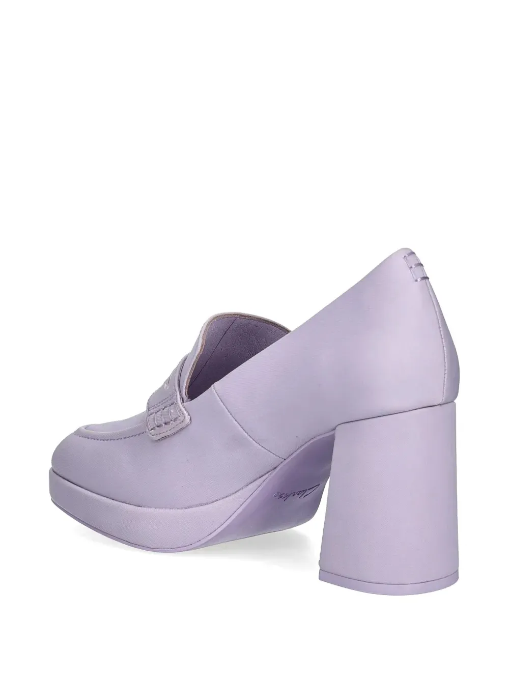 Clarks Originals x Martine Rose 85mm loafer-style pumps Purple