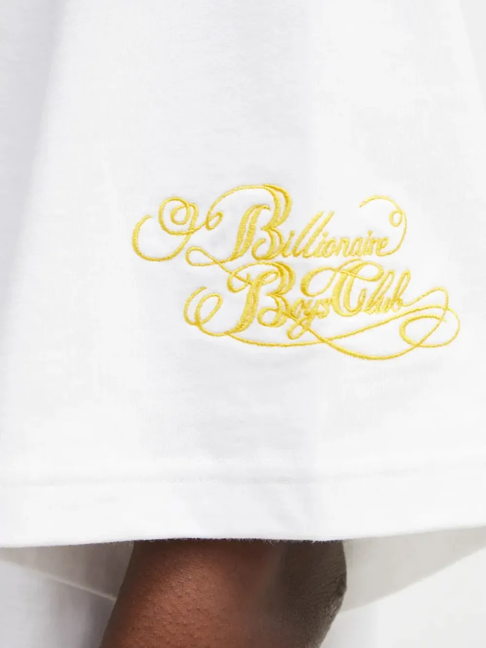 Billionaire Boys Club embroidered polo shirt Wit