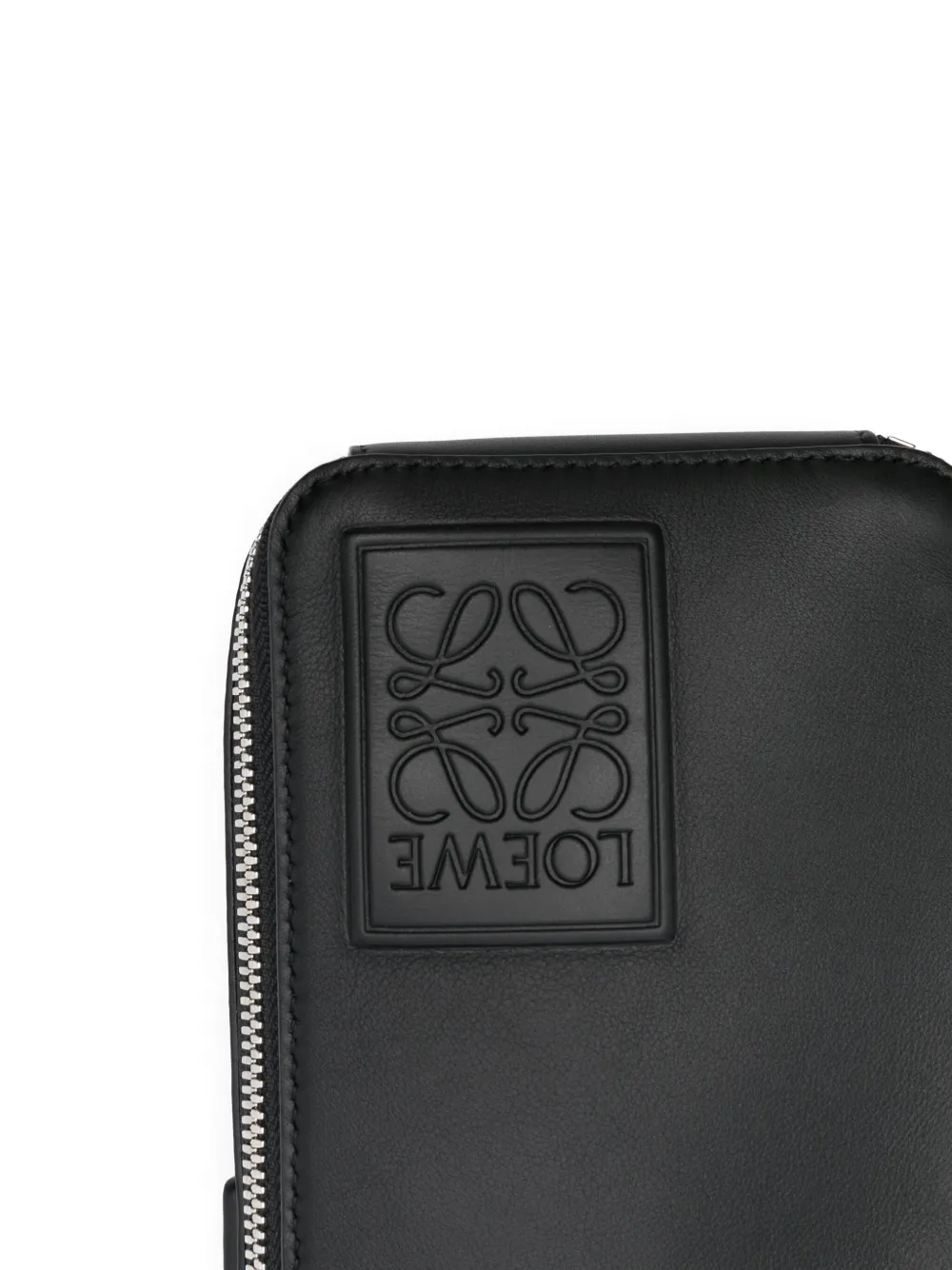 LOEWE Verticale messengertas Zwart