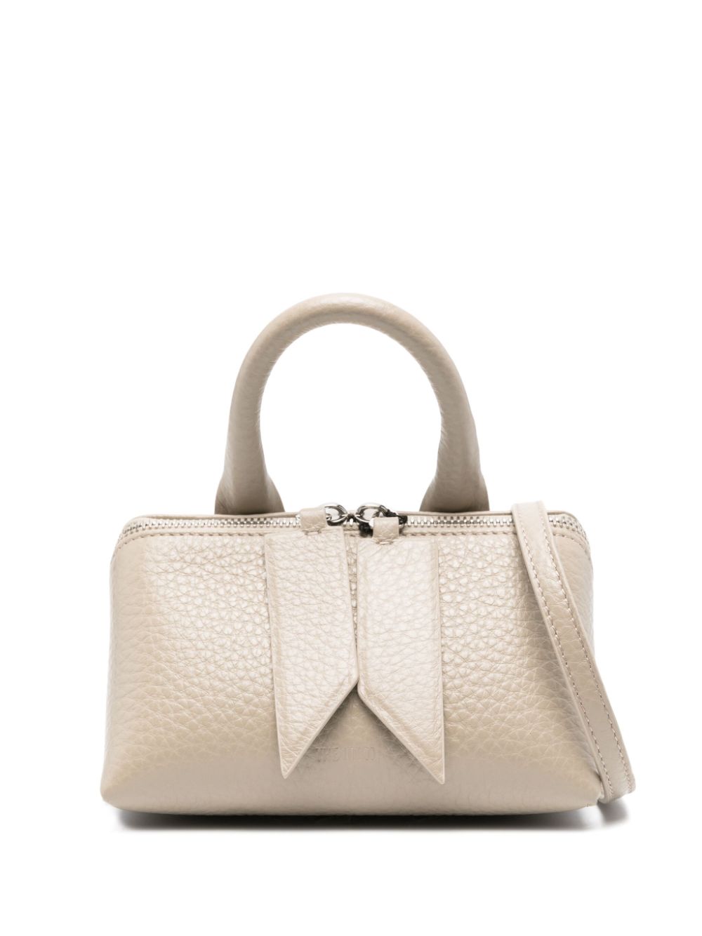 The Attico Friday kleine tas Beige