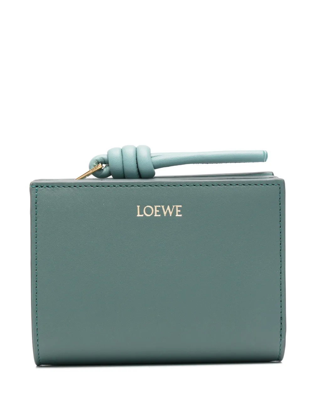 LOEWE ノット 財布 - グリーン LOEWE ノット 財布 - グリーン
