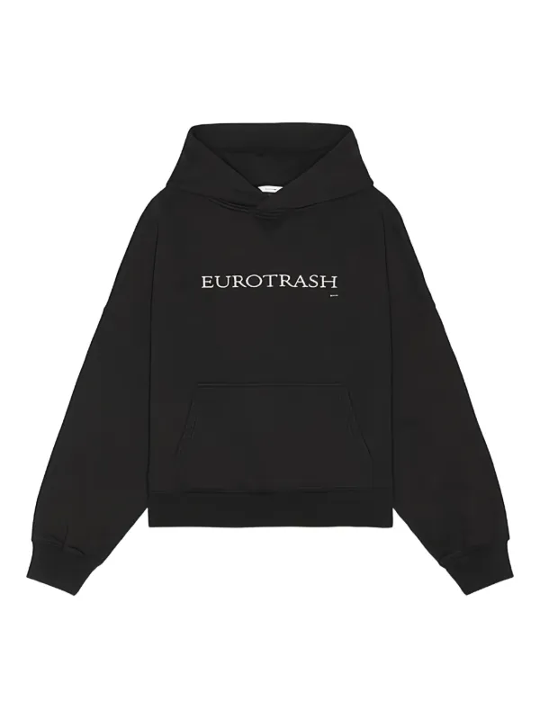 【Eytys】 Eurotrash フード付きスウェットシャツ ブラック Eytys レディース Eurotrash フード付きスウェットシャツ の