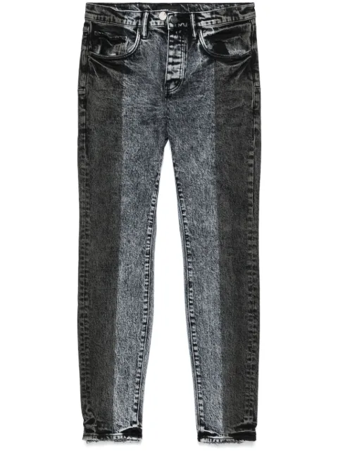 Purple Brand colourblock jeans