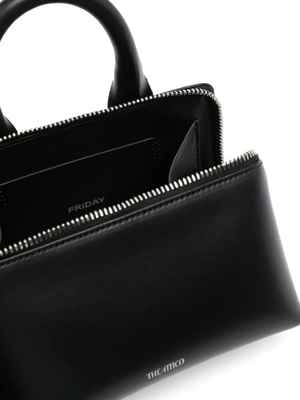 The Attico Friday kleine tas Zwart