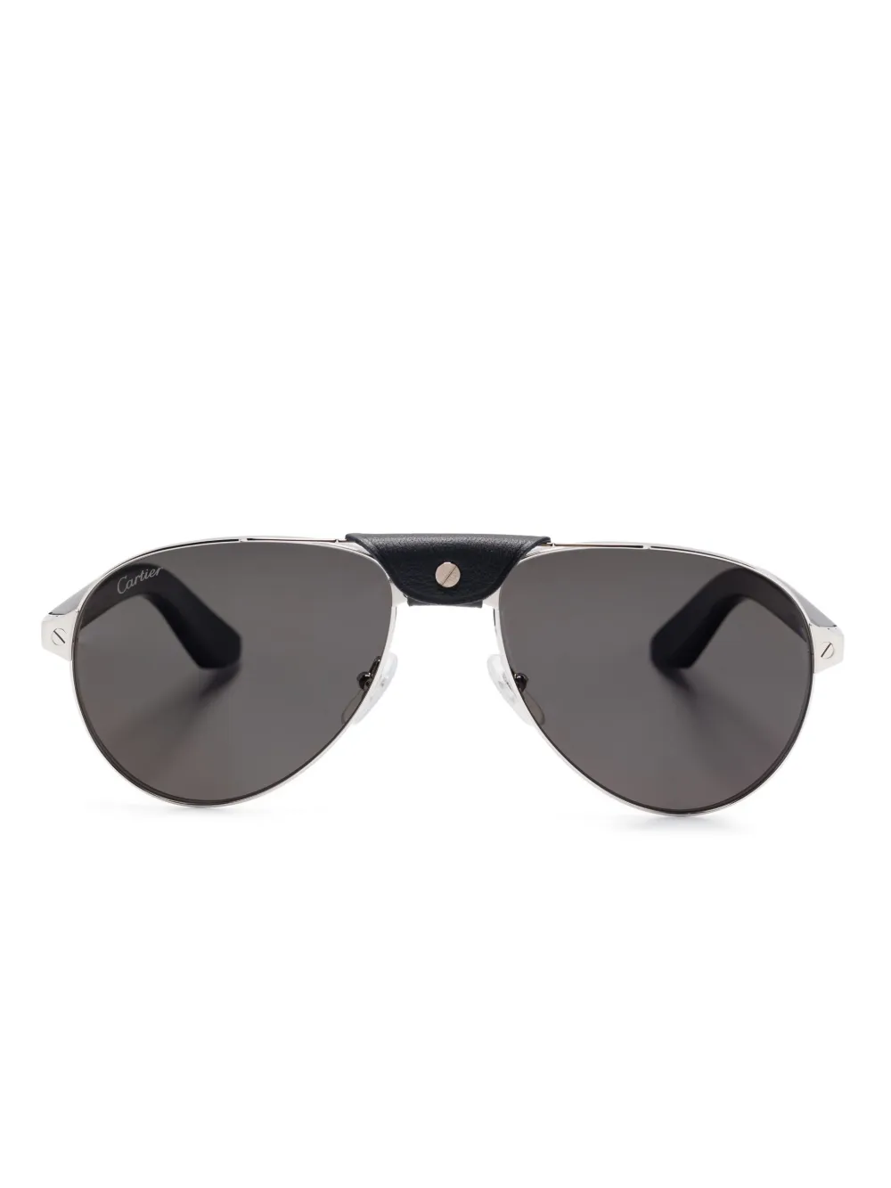 Cartier Eyewear Santos De Cartier sunglasses | Silver | Image 1