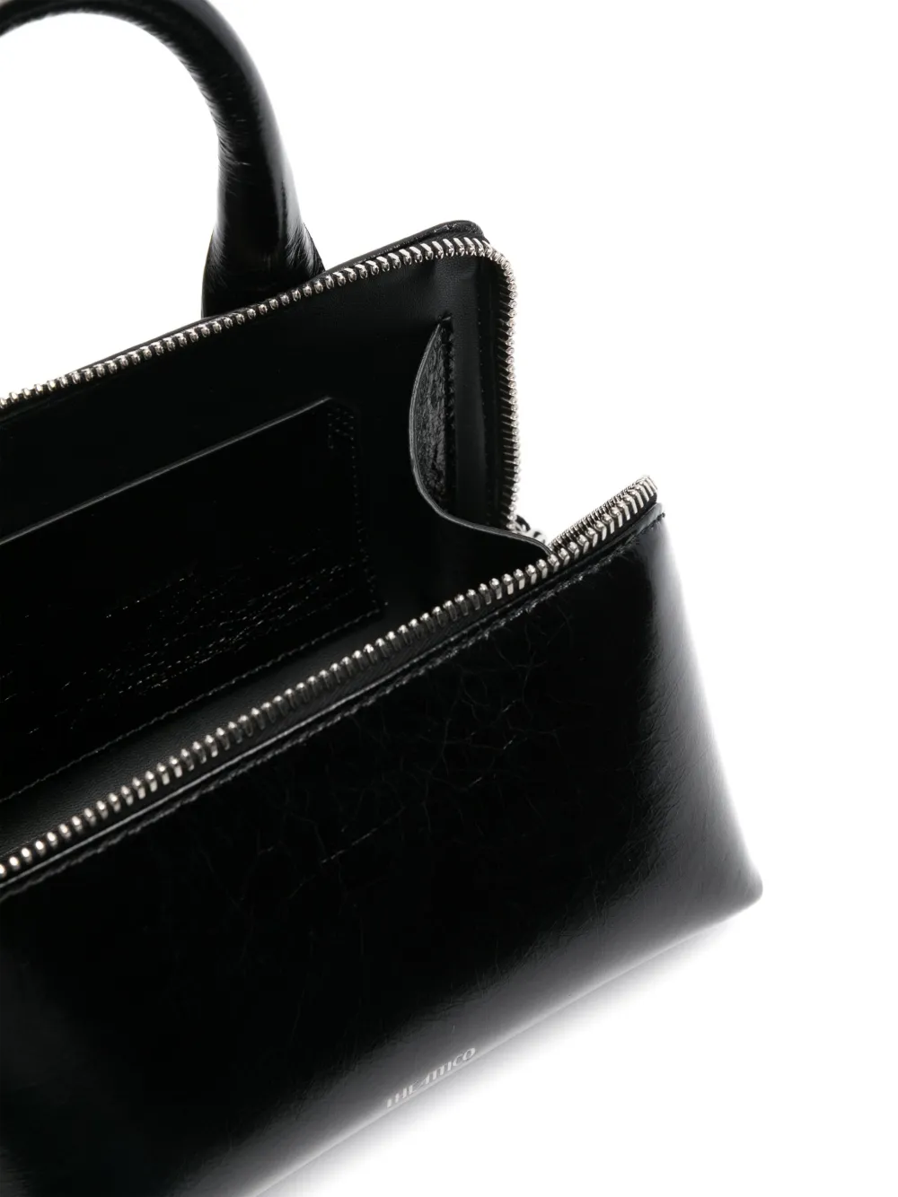 The Attico Friday kleine tas Zwart
