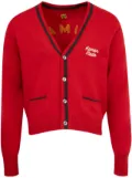 Human Made Car Club cardigan - Red