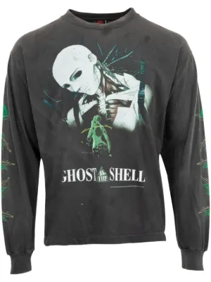 SAINT MXXXXXX Ghost In The Shell T-shirt | Black | FARFETCH IN