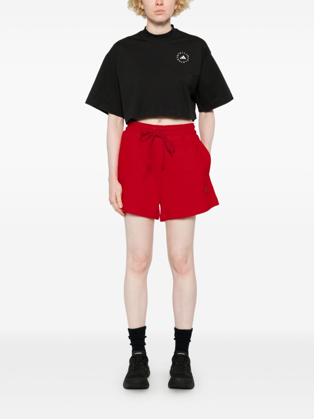 adidas by Stella McCartney Truecasuals shorts - Rood