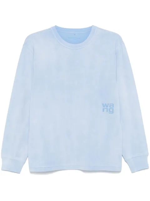 Alexander Wang playera con logo en relieve