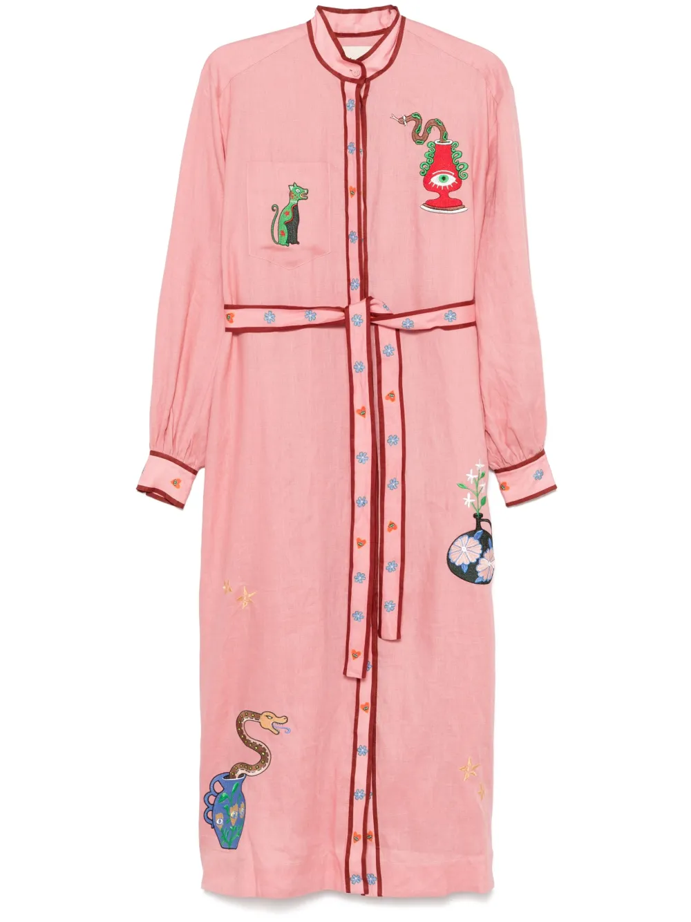 ALEMAIS robe-chemise Timmy - Rose