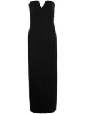 KHAITE Yao maxi dress - Black