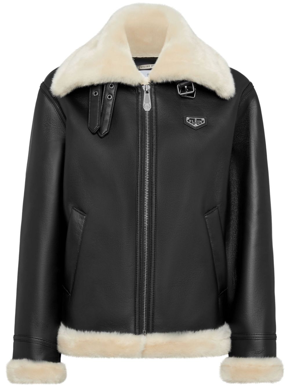 faux-shearling jacket