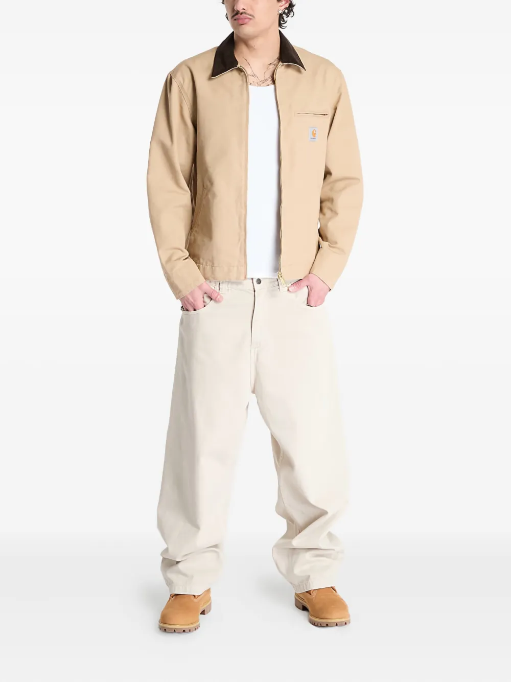 Carhartt WIP Detroit Jacket | Neutrals | FARFETCH AE Carhartt WIP Detroit Jacket | Neutrals | FARFETCH AE