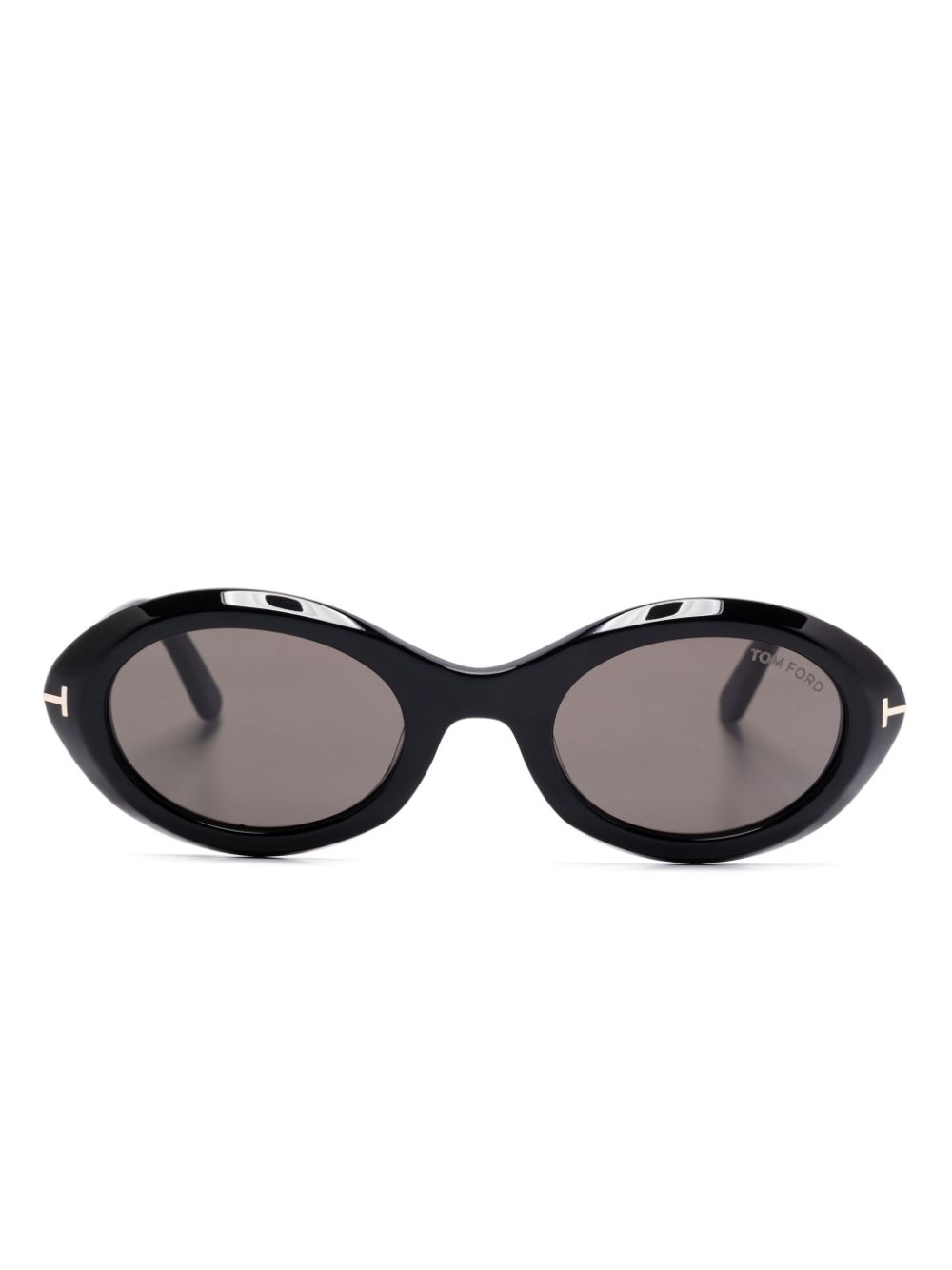 TOM FORD Eyewear Carmen Oval Sunglasses – Black