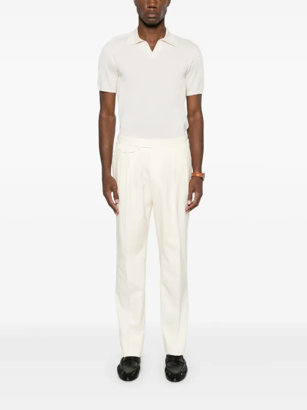 Tシャツ・カットソー Ralph Lauren Ralph Lauren Purple Label Johnny Polo Ralph Lauren Purple Label Johnny Polo Shirt | Neutrals