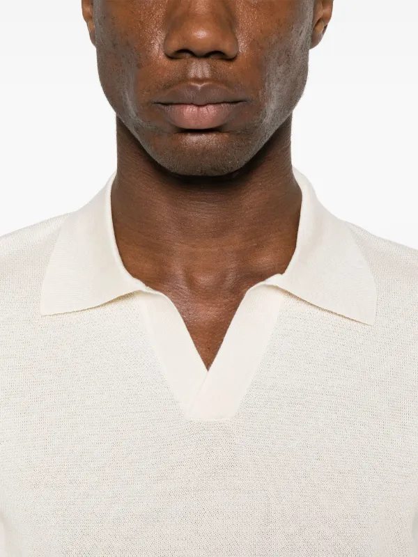 Tシャツ・カットソー Ralph Lauren Ralph Lauren Purple Label Johnny Polo Ralph Lauren Purple Label Johnny Polo Shirt | Neutrals