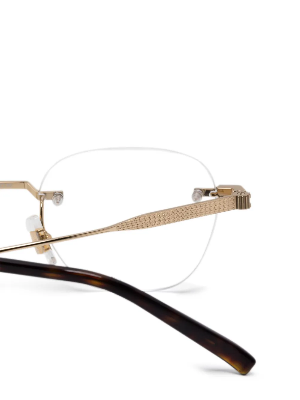  Dunhill Rimless Glasses - Gold 