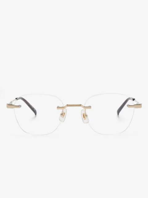 Dunhill rimless glasses