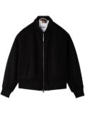 Sunnei varsity bomber jacket - Black