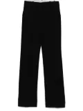 Louis Vuitton Pre-Owned 2000s wool trousers - Black