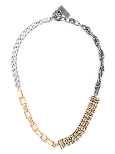 MM6 Maison Margiela Colour-Block-Halskette