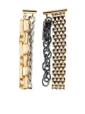MM6 Maison Margiela chain-link dangle earrings - Silver