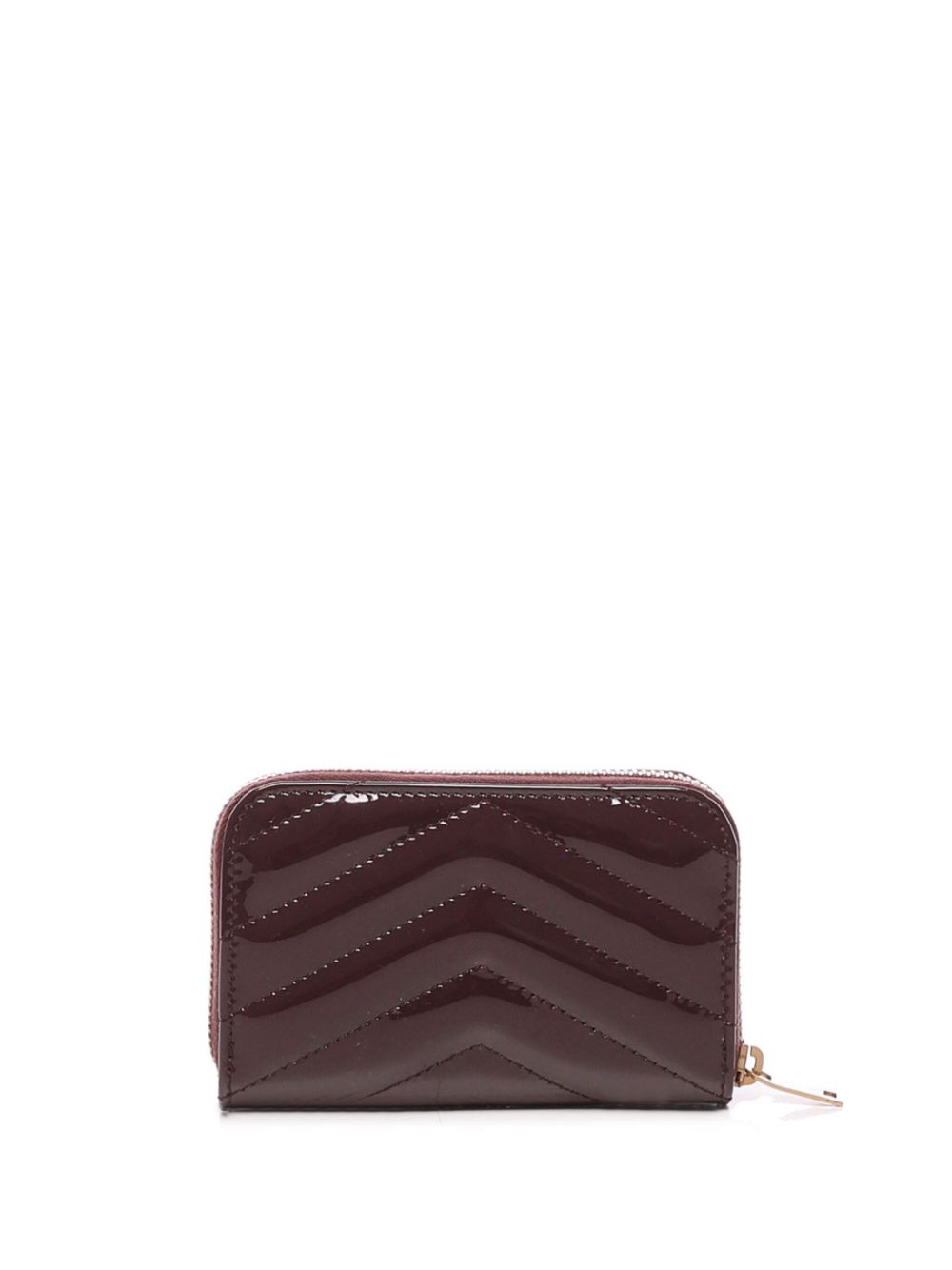 Saint Laurent Cassandre Matelassé portemonnee - Rood