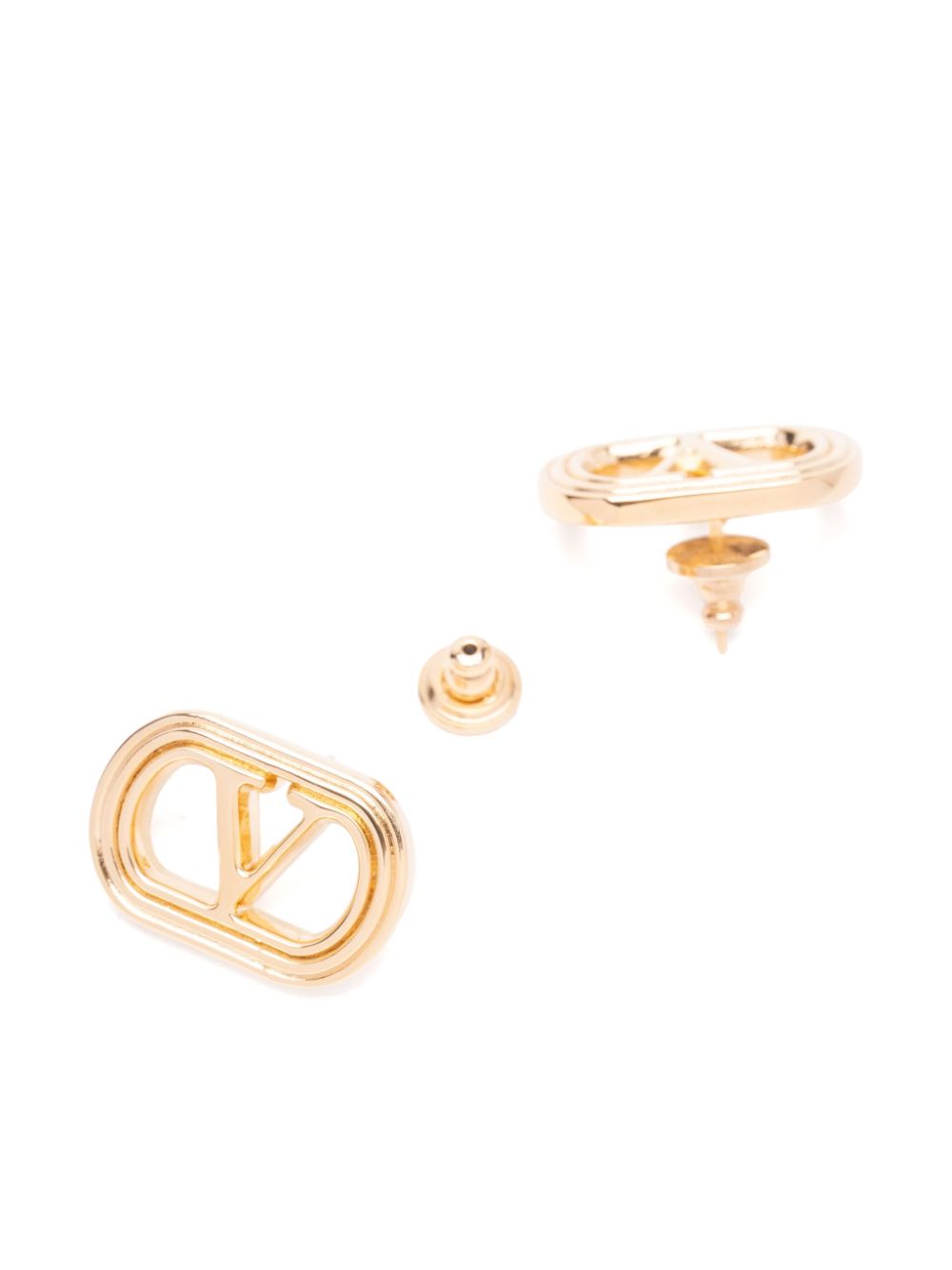 Valentino Garavani VLogo earrings - Goud