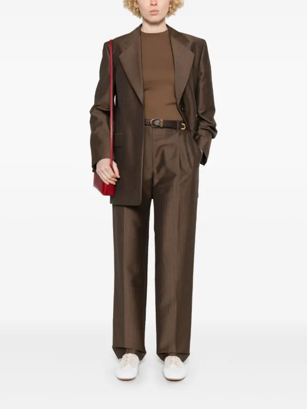 The Row Norbert Trousers | Brown | FARFETCH
